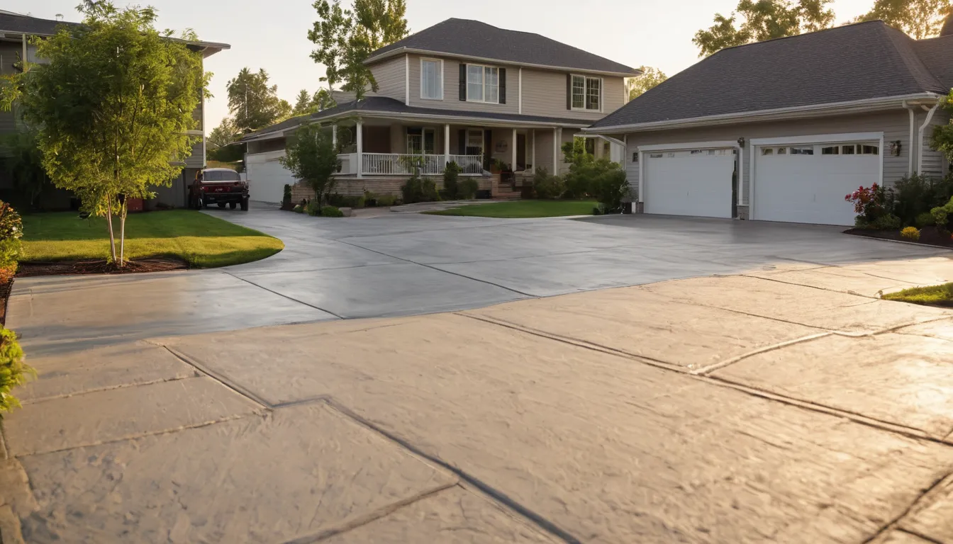 Concrete patio and driveway projects across the Stonecrest area
